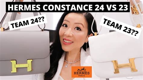 hermes constance 23 vs 24